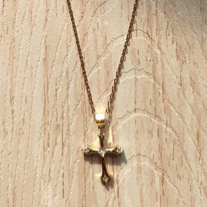 Crystal Cross Necklace