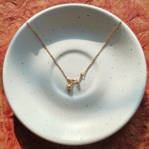 Rose Flower Pendant Necklace
