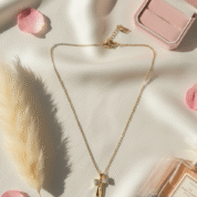 Anti Tarnish Bow Necklace