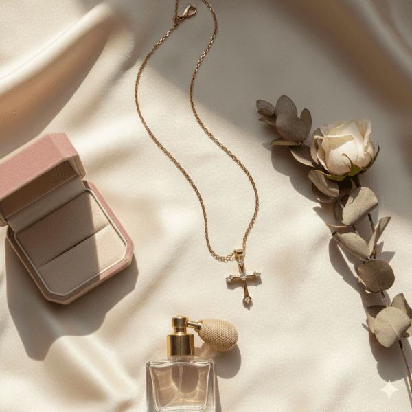 Anti Tarnish Cross Necklace