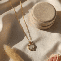 Anti Tarnish Kitty Pendant Necklace