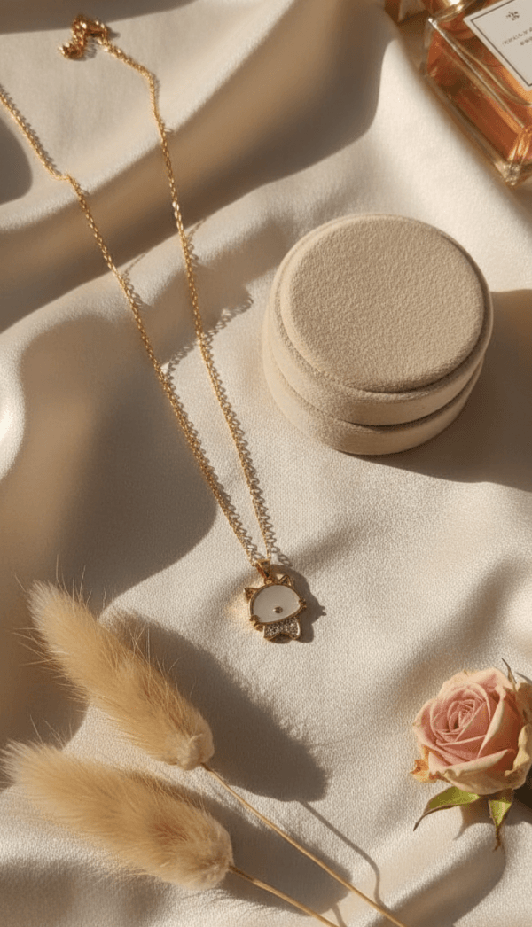 Anti Tarnish Kitty Pendant Necklace Anti Tarnish Kitty Pendant Necklace