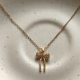 Bow Pendant Necklace