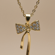 Bow Pendant Necklace