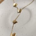 Butterfly Anti-Tarnish Plated Chain for Daily Wear