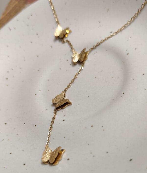 Butterfly Anti-Tarnish Plated Chain for Daily Wear