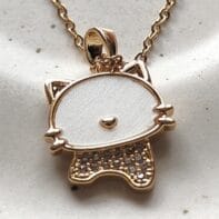 Cat Pendant Necklace