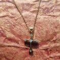 Crystal Cross Necklace