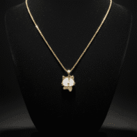 Cute Kitty Pendant Anti Tarnish Necklace