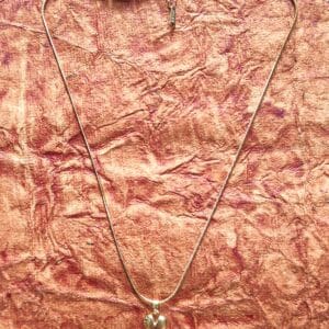 Puffy Heart Pendant Necklace