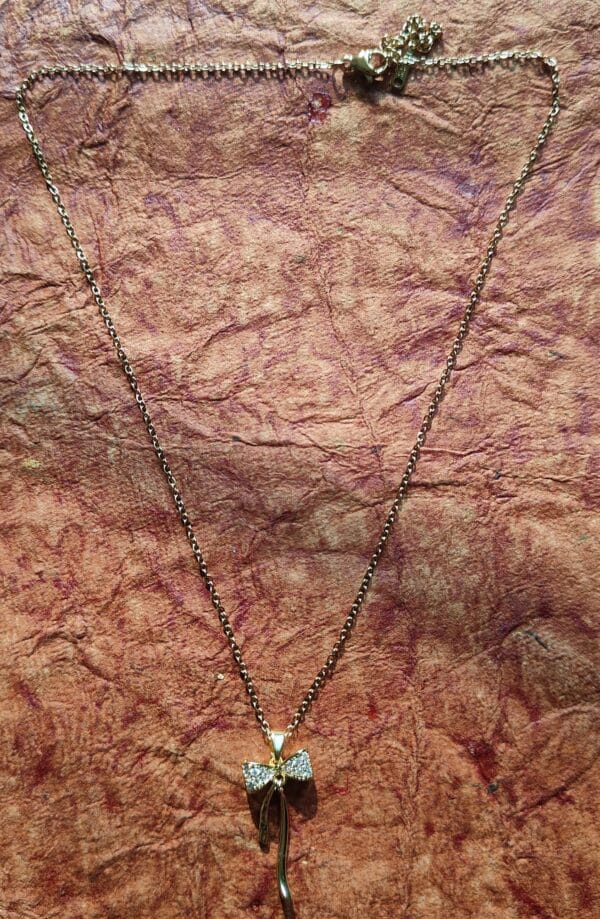 Grace Bowfall Anti Tarnish Necklace