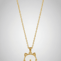 Kitty Pendant Necklace