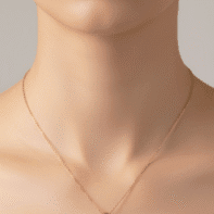 Kitty Shaped Pendant Necklace