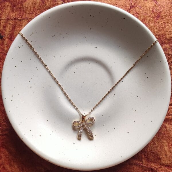 Ribbon Charm Pendant