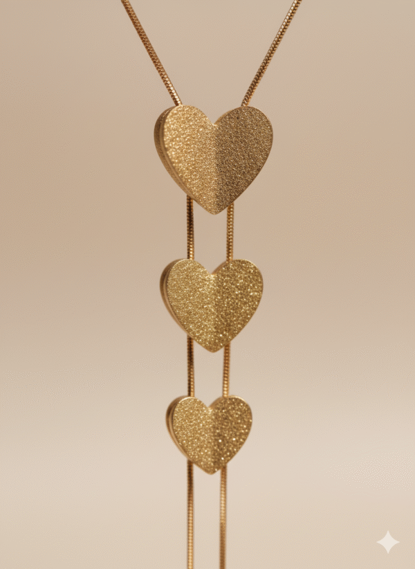 Triple Heart Necklace