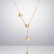 Anti-Tarnish Butterfly Necklace