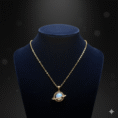 Anti Tarnish Galaxy Glow Pendant Necklace