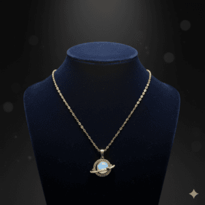 Anti Tarnish Galaxy Glow Pendant Necklace