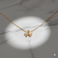 Bow Pendant Necklace