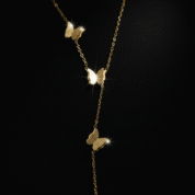 Butterfly Pendant Anti Tarnish Necklace