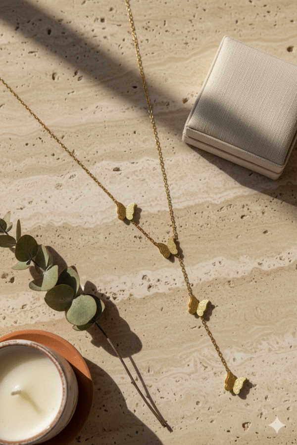 Butterfly Pendant Necklace